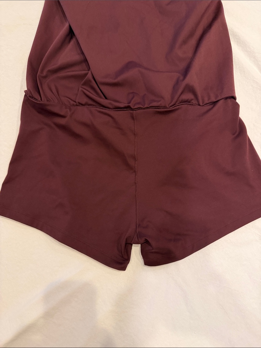 Nike Women's Deep Burgundy Athletic Skort - Picture 4 of 4